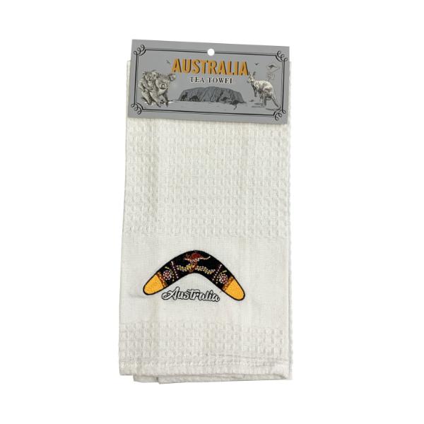 Australia Waffle Tea Towel