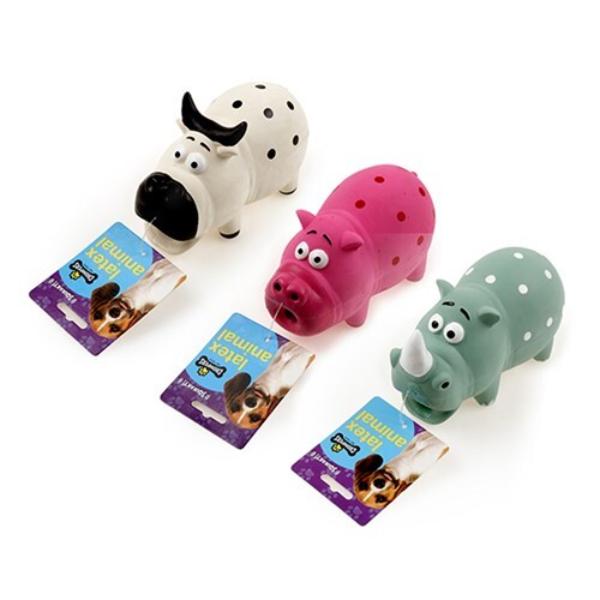 Squeaky Pig / Cow / Dog Toy - 16cm