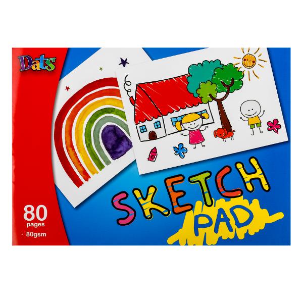 Landscape 80gsm A4 Sketch Pad - 80 Pages