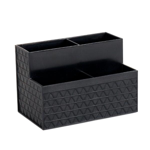 Black Stationary Holder Storage - 15cm x 9.3cm x 10cm