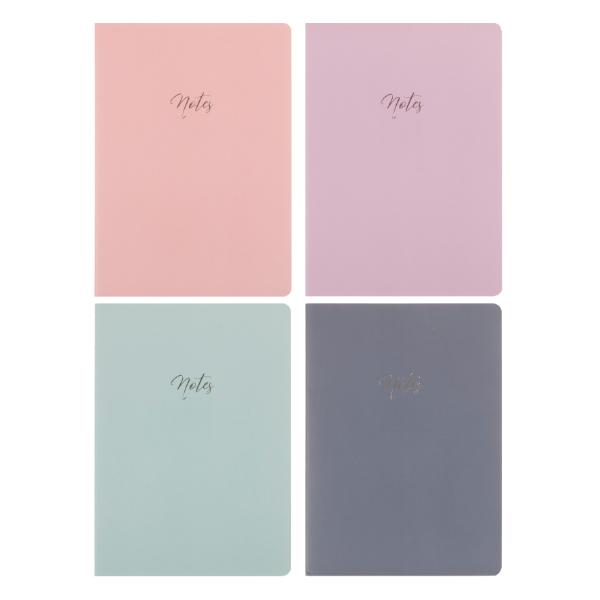 Card Cover A4 Notebook - 96 Pages