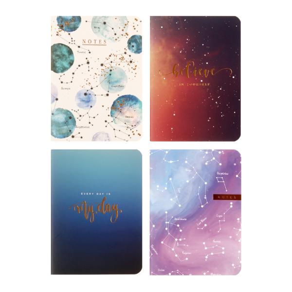 Assorted Cover Card Cover A6 Notebook