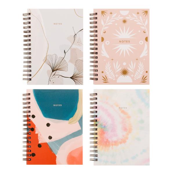 Spiral Hard Cover Printed Notebook - 120 Pages