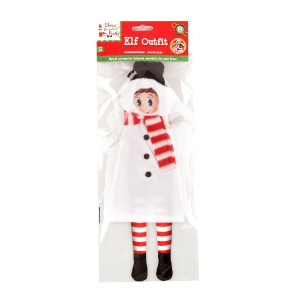 Christmas Elf Plush Snowman Outfit
