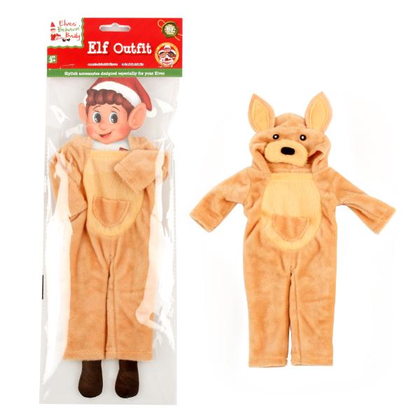 Christmas Elf Kangaroo Outfit