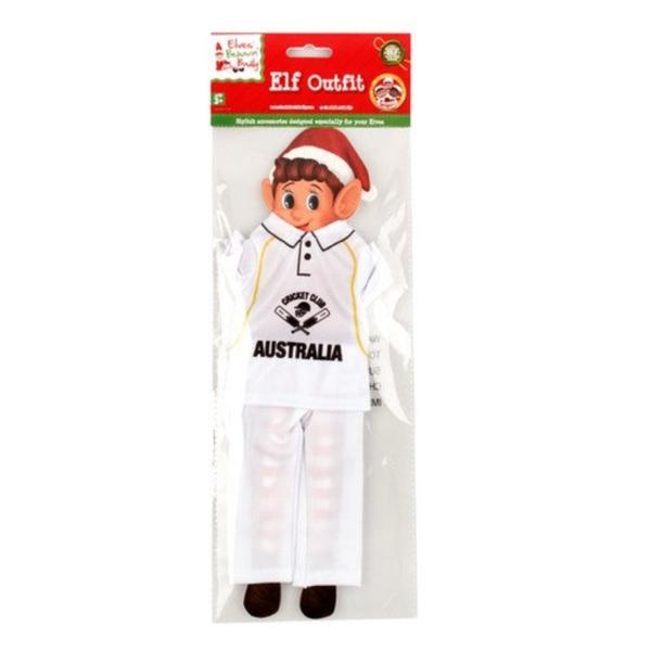 Christmas Elf Outfit Cricket Player