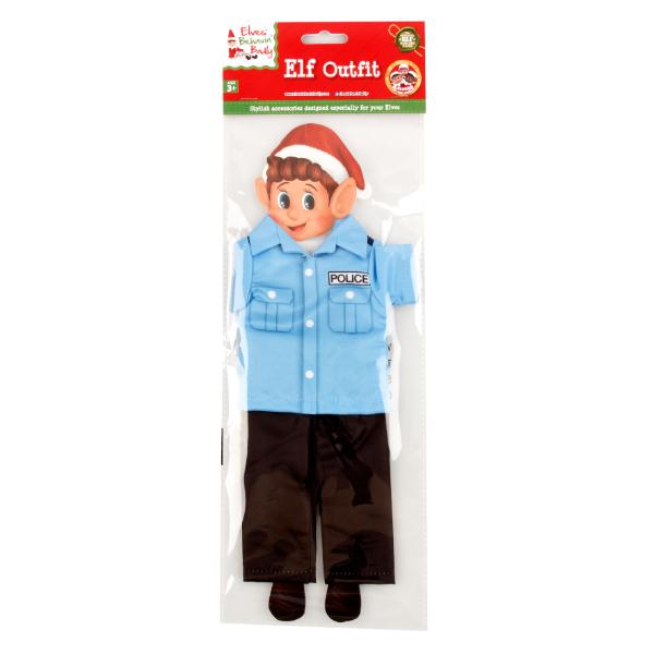 Chrismtas Elf Police Outfit