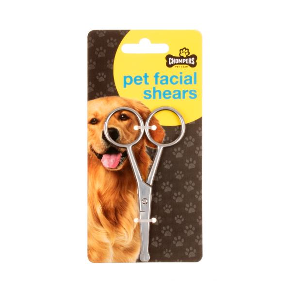 Stainless Steel Shears Pet Facial - 10cm x 5.5cm