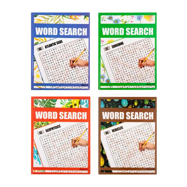 Word Search A4 Book - 48 Pages