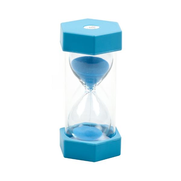 Blue Sand 10 Minute Timer - 12.8cm x 6.5cm