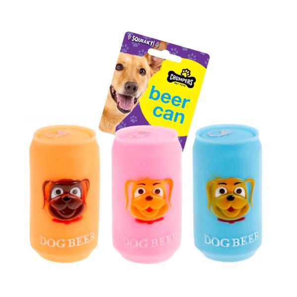 Beer Can Dog Toy - 15cm