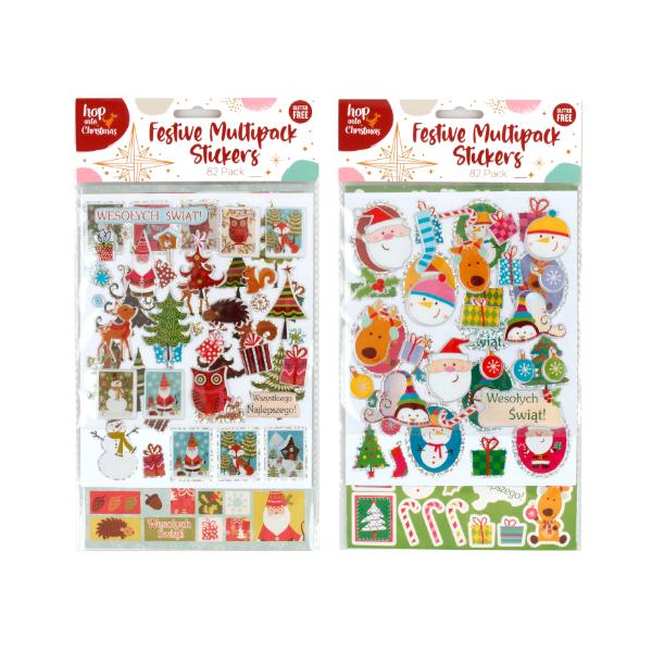 Christmas Multipack Stickers