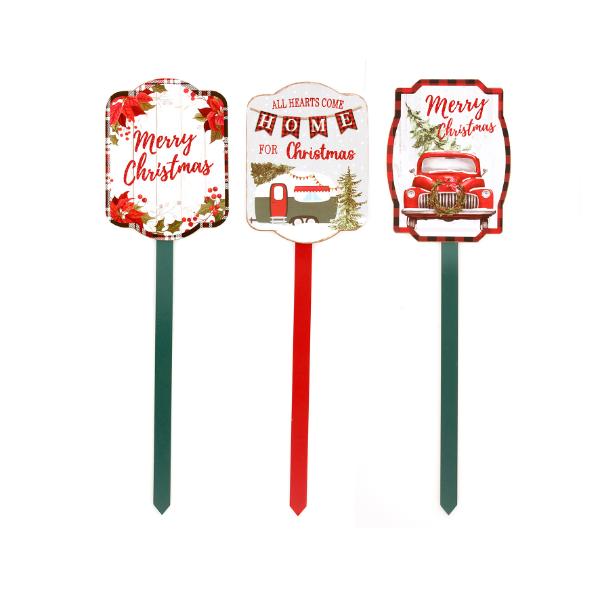 Christmas Decorative Garden Stake - 55cm