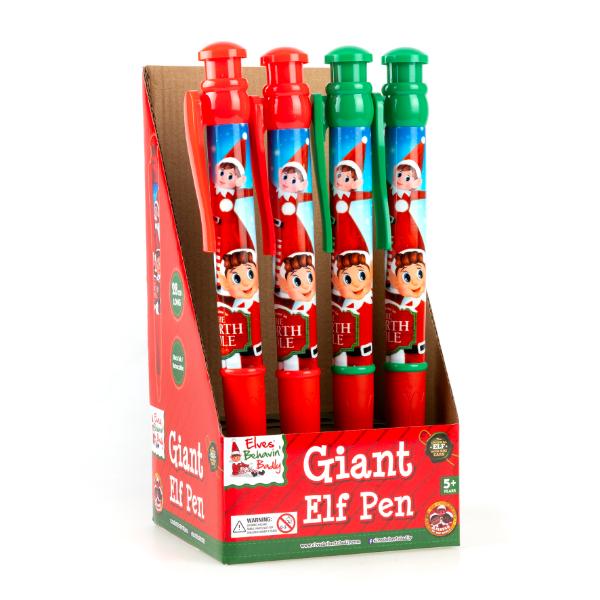 Christmas Jumbo Elves Pen - 28cm