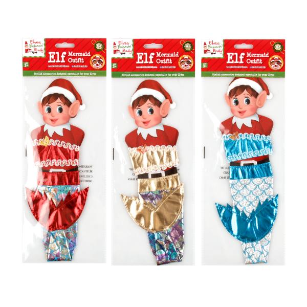 Christmas Elf Mermaid Outfit