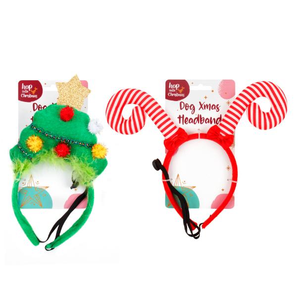 Christmas Dog Headband