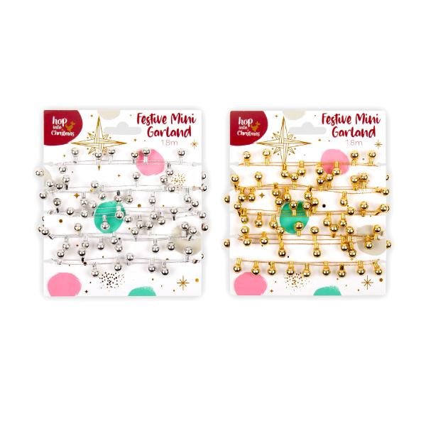 Christmas Mini Garland - 180cm