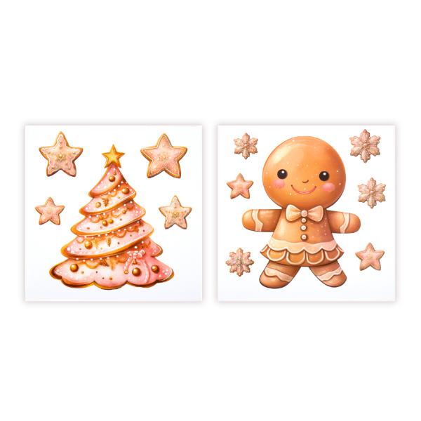 Christmas Window Stickers - 30.5cm x 30.5cm