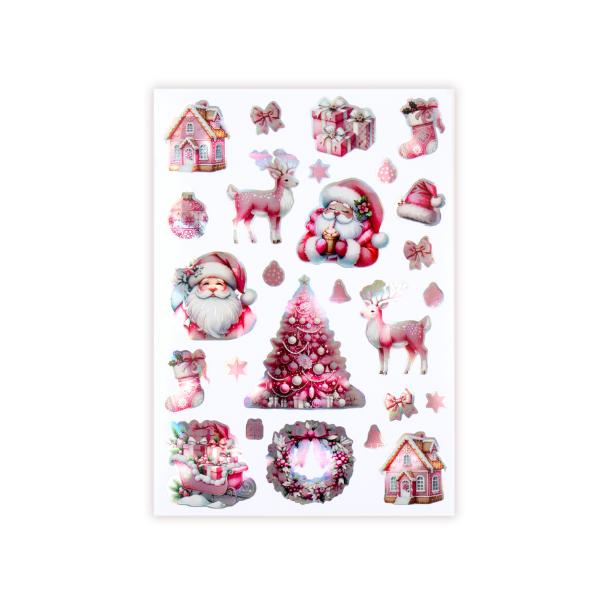 Christmas Uv Print Stickers