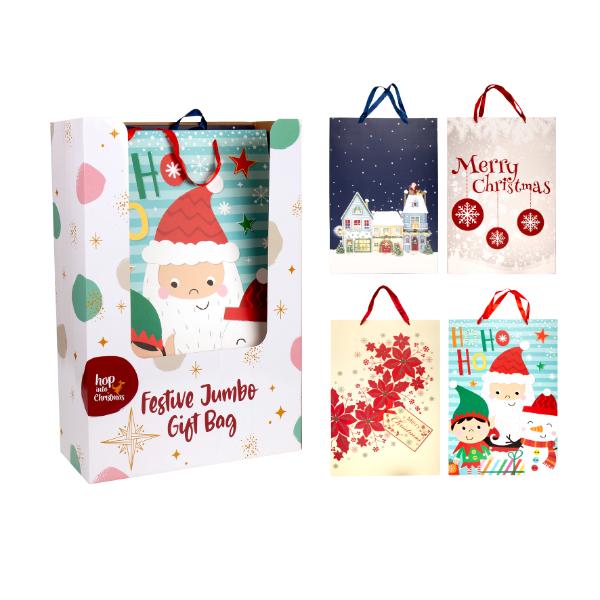 Christmas Jumbo Gift Bag - 64.5cm x 44.4cm