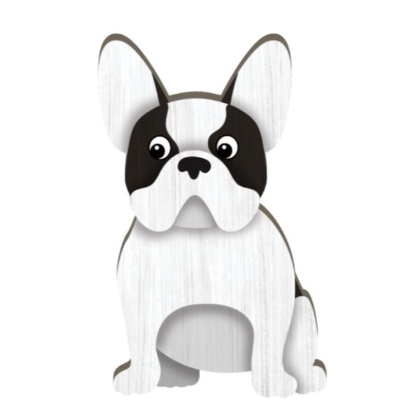 I Love My Bulldog Magnet