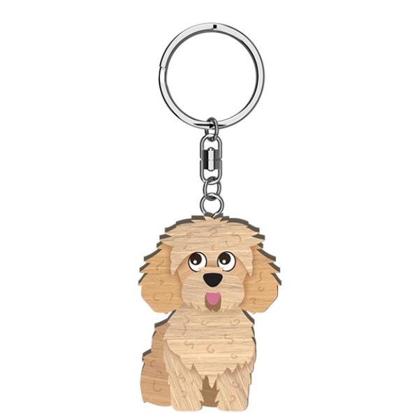 I Love My Cavoodle Key Ring