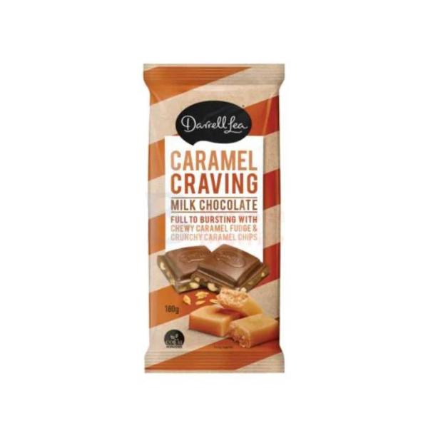 Darrell Lea Caramel Milk Chocolate Block - 180g