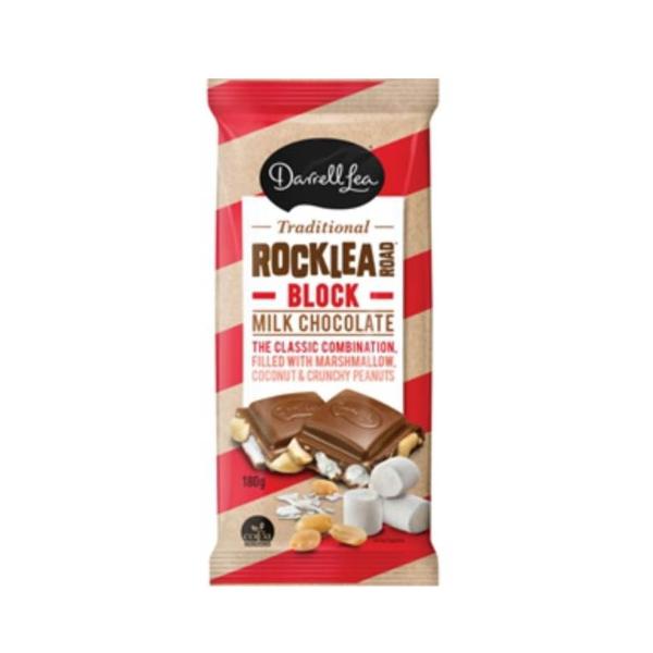 Darrell Lea Rocklea Road Milk Chocolate - 180g