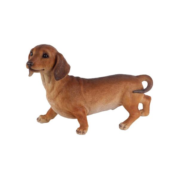 Standing Brown Sausage Dog - 40cm