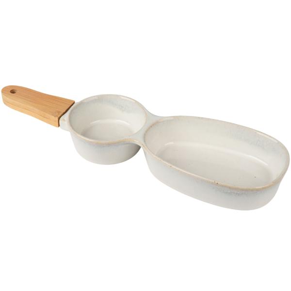 Frost Sectioned Serving Dish - 35cm