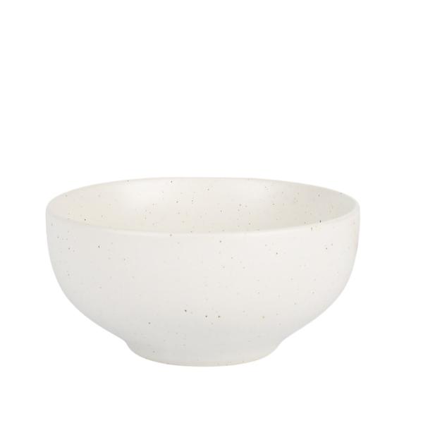 Matte White Round Bowl - 15cm