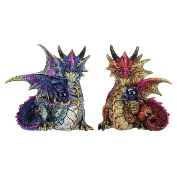 Dragon Holding Orb Ball - 15cm