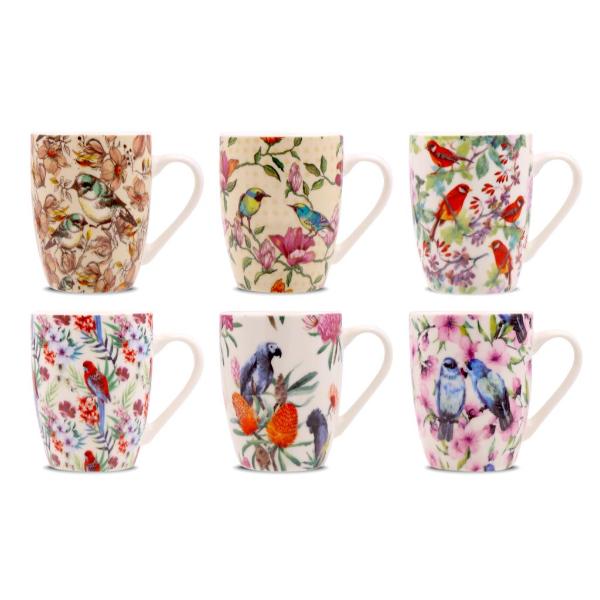 Bird Inspired New Bone China Coffee Mug - 300ml