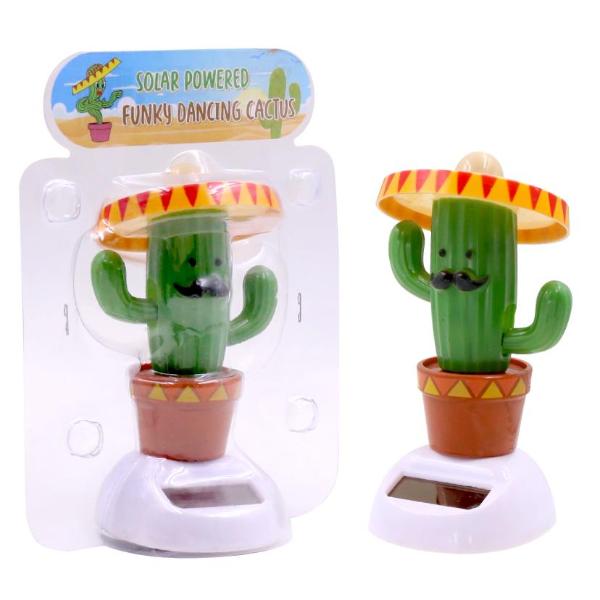 Solar Powered Funky Dancing Novelty Cactus