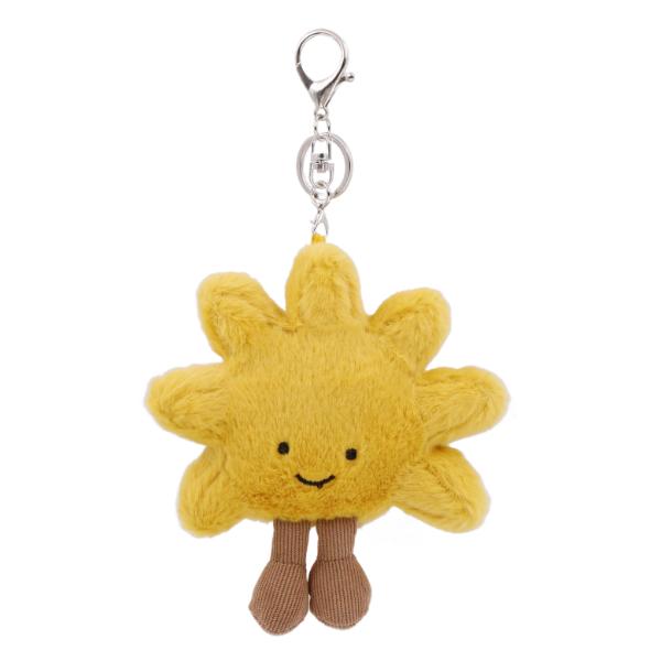 Shiny Sun Meow Plush Keyring