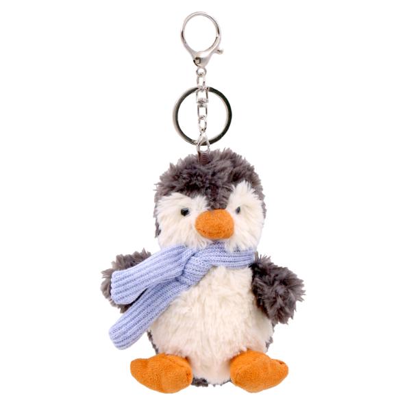 Polar Penguin Meow Plush Keyring