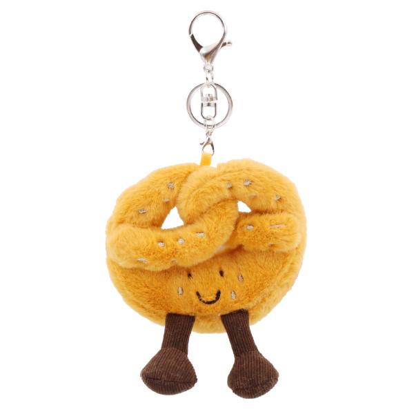 Twisty Pretzal Meow Plush Keyring