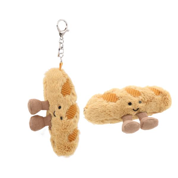 Bobby The Baguette Meow Plush Keyring