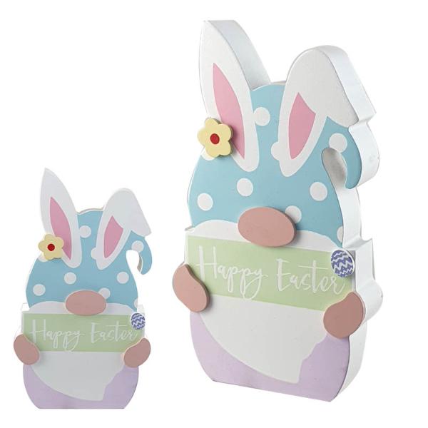 Easter MDF Table Top Bunny - 11.43cm x 20cm