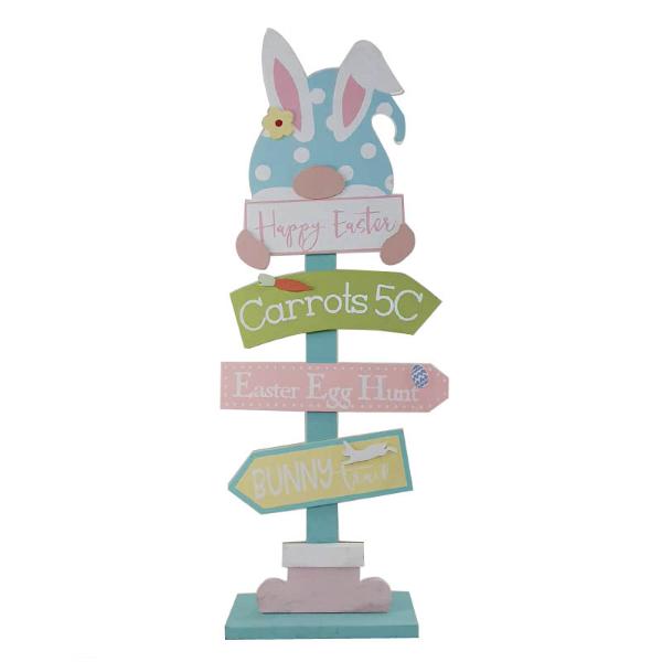 Easter MDF Table Top Bunny - 30cm x 76cm