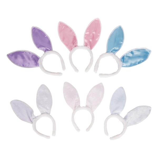 Easter Bunny Ears Satin Headband - 30cm