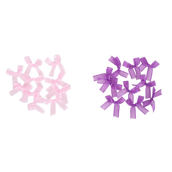 10 Pack Mini Bows - 5cm x 3.5cm