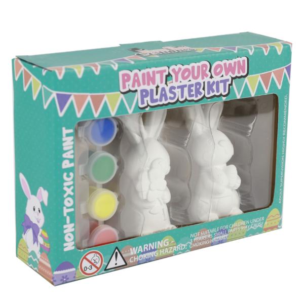 4 Pack Easter 3D Plaster Kit - 15cm
