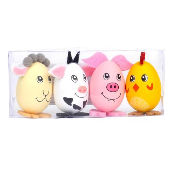 4 Pack Easter Farm Animals - 6cm