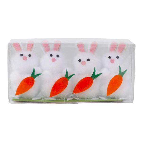4 Pack Easter Chen Rabbit - 5cm