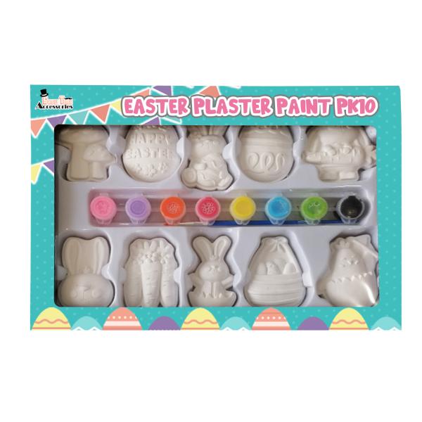 10 Pack Easter Plaster Paint