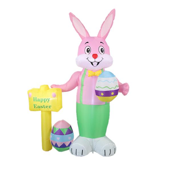 Easter Inflate Bunny 120cm | The Base Warehouse