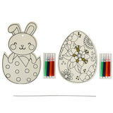 Load image into Gallery viewer, 2A DIY EASTER EGG W/COLOUR PENS

