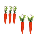 Load image into Gallery viewer, 2A 3PK X 8.5CM, 2PK X 11CM JUTE CARROTS
