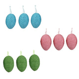 Load image into Gallery viewer, 3A 3PK 4X6CM HANGING EASTER EGGS PINK, MINT, BLUE
